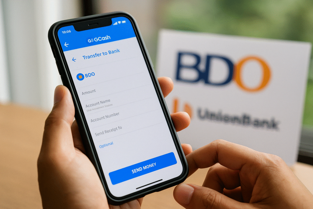 withdraw gcash to bank in 2025